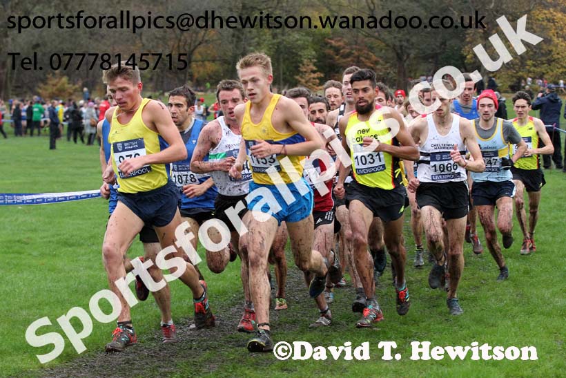 Senior men, British Athletics Liverpool Cross Challenge, Sefton Park, Liverpool. Photo: David T. Hewitson/Sports for All Pics